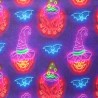 100% Digital Cotton Fabric | Little Johnny | 3D Pumpkins - Spooky | 150cm Wide