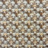 Polycotton Digital Printed Fabric | Crafty | 3D Sheep Natural | 115cm Wide