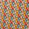 Polycotton Digital Printed Fabric | Crafty | 3D Rabbit - Multi | 115cm Wide