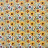 Polycotton Digital Printed Fabric | Crafty | 3D Sunflowers - Floral | 115cm Wide
