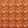 Polycotton Digital Printed Fabric | Crafty | 3D Pumpkin Meadow | 115cm Wide