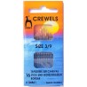 Pony Crewels Gold Eye Needles 12-16 Pack Craft Sewing Knitting