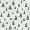 100% Cotton Digital Fabric Timeless Treasures Trees With Winter Scripts 112cm Wide