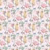 100% Cotton Fabric Nutex Granny’s Sewing Room Sewing Room 112cm Wide