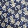 100% Japanese Cotton Fabric | Nutex | Akan - Dawson Close - Floral | 110cm Wide