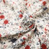 100% Digital Cotton Fabric Mindy Digital Festive Floral Aisne Close 150cm Wide