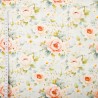 100% Digital Cotton Fabric Mindy Digital Floral Check Chapel Lane 150cm Wide