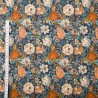100% Digital Cotton Fabric Mindy Digital Floral Flaxley Close 150cm Wide