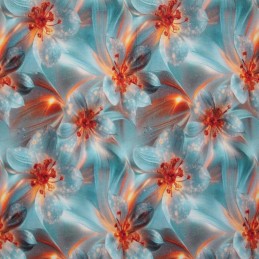 100% Digital Cotton Fabric...