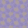(REMNANT) 100% Cotton Fabric Lewis & Irene Moontide Octopus Lilac Metallic Approx 30cm x 112cm