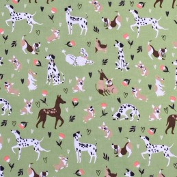 (REMNANT) Polycotton Fabric...