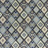 Tapestry Fabric Little Aztec Azure Upholstery Furniture 140cm Wide