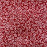 (REMNANT) 100% Cotton Fabric Christmas Glitter Holly Leaves Dress Fabric Approx 54cm x 54cm