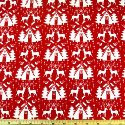 (REMNANT) Cotton Linen Look...