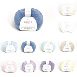 Sirdar Snuggly 100% Merino 4 Ply Baby Knitting Yarn Craft Wool 50g Ball