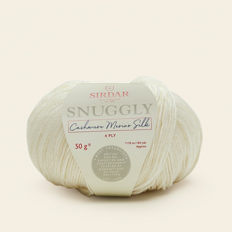 Sirdar 50g Snuggly Cashmere Merino Silk 4 Ply Baby Knitting Yarn Crochet Wool