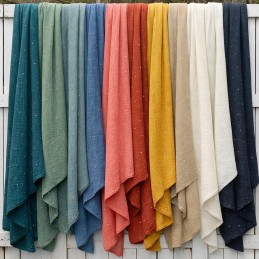 Double Gauze Muslin Gold...