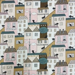 SALE Cotton Linen Fabric...