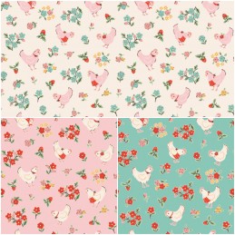 100% Cotton Fabric | Poppie...