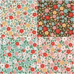 100% Cotton Fabric | Poppie...