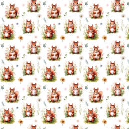 Polycotton Fabric Meadow...