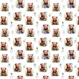 Polycotton Fabric Meadow...