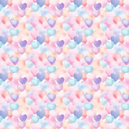 Polycotton Fabric Pastel...