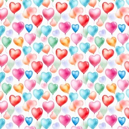 Polycotton Fabric Heart...