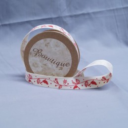 Bowtique Natural Vintage Cotton Russian Dolls Ribbon 15mm x 5m Reel