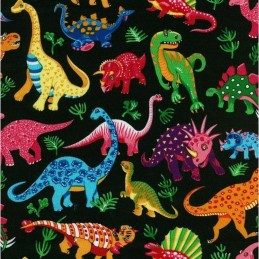 87550 101 Dinosaur Dance Black