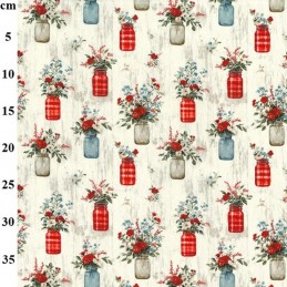 100% Cotton Poplin Fabric...