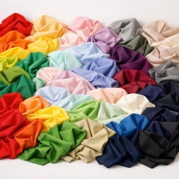 37m Roll Plain Polycotton...