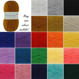 King Cole Prisewise DK Double Knitting Yarn Knit Craft Wool Crochet 100g Ball