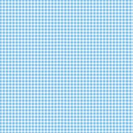 Sky Blue 100% Quality Cotton Patchwork Fabric Makower Basic Gingham Squares Check