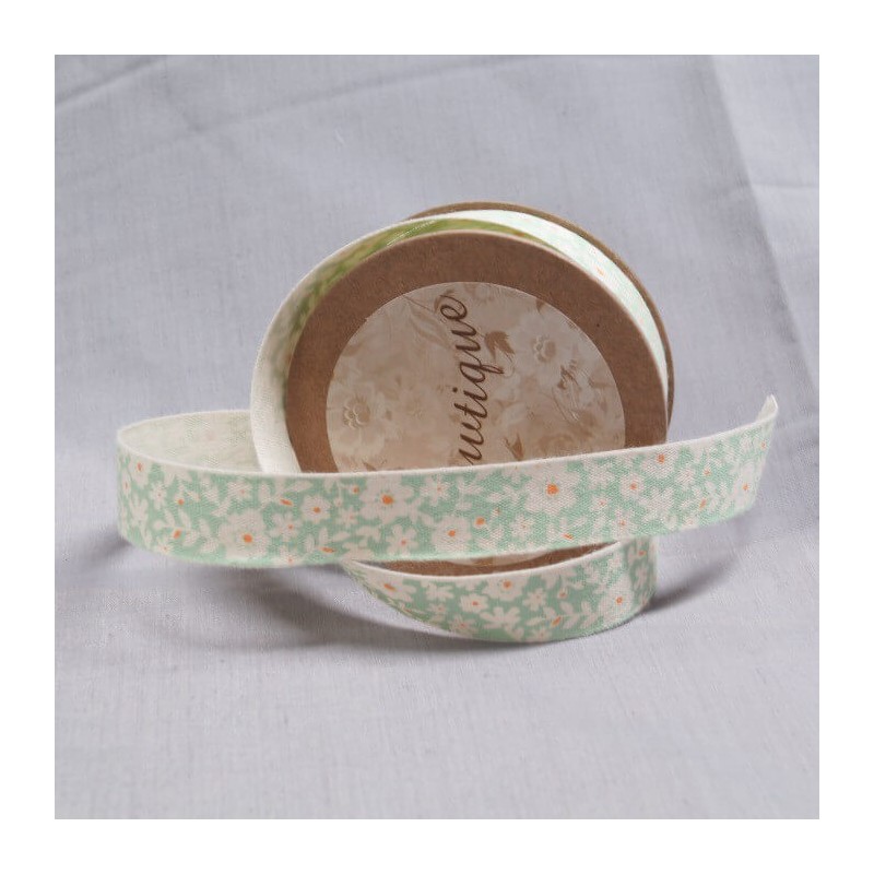 Bowtique Vintage Cotton Flower Vine Ribbon 15mm x 5m Reel