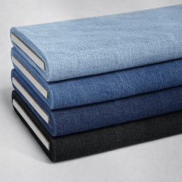 Washed 8oz Denim Fabric –...