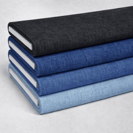 4oz Washed Denim Fabric...