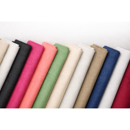 Linen-Look Cotton Fabric...