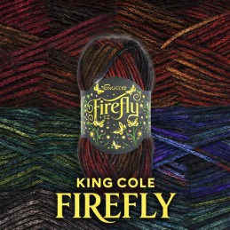 King Cole Firefly Aran Wool...