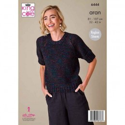 King Cole Firefly Knitting Pattern 6444