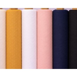 Dobby Cotton Fabric Spots...