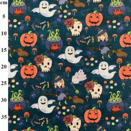 Polycotton Fabric Halloween...