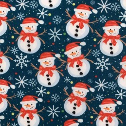 Polycotton Fabric Christmas...