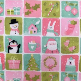 Polycotton Fabric Christmas...