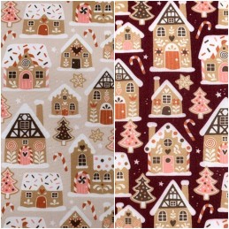 Polycotton Fabric Christmas...