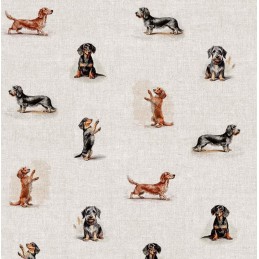 Cotton Rich Linen Look...