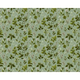 Polycotton Fabric Botanical...