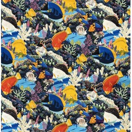 100% Cotton Fabric David...