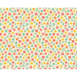 Polycotton Fabric Flower...