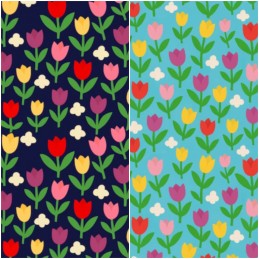 Polycotton Fabric Tulip...